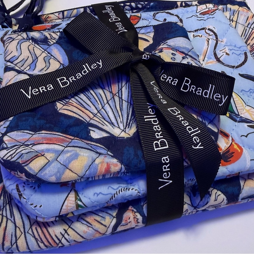 🔸SOLD🔸Vera Bradley Cosmetic Bag Trio